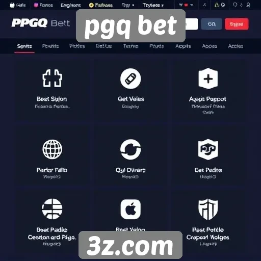Análise das funcionalidades do site pgq bet